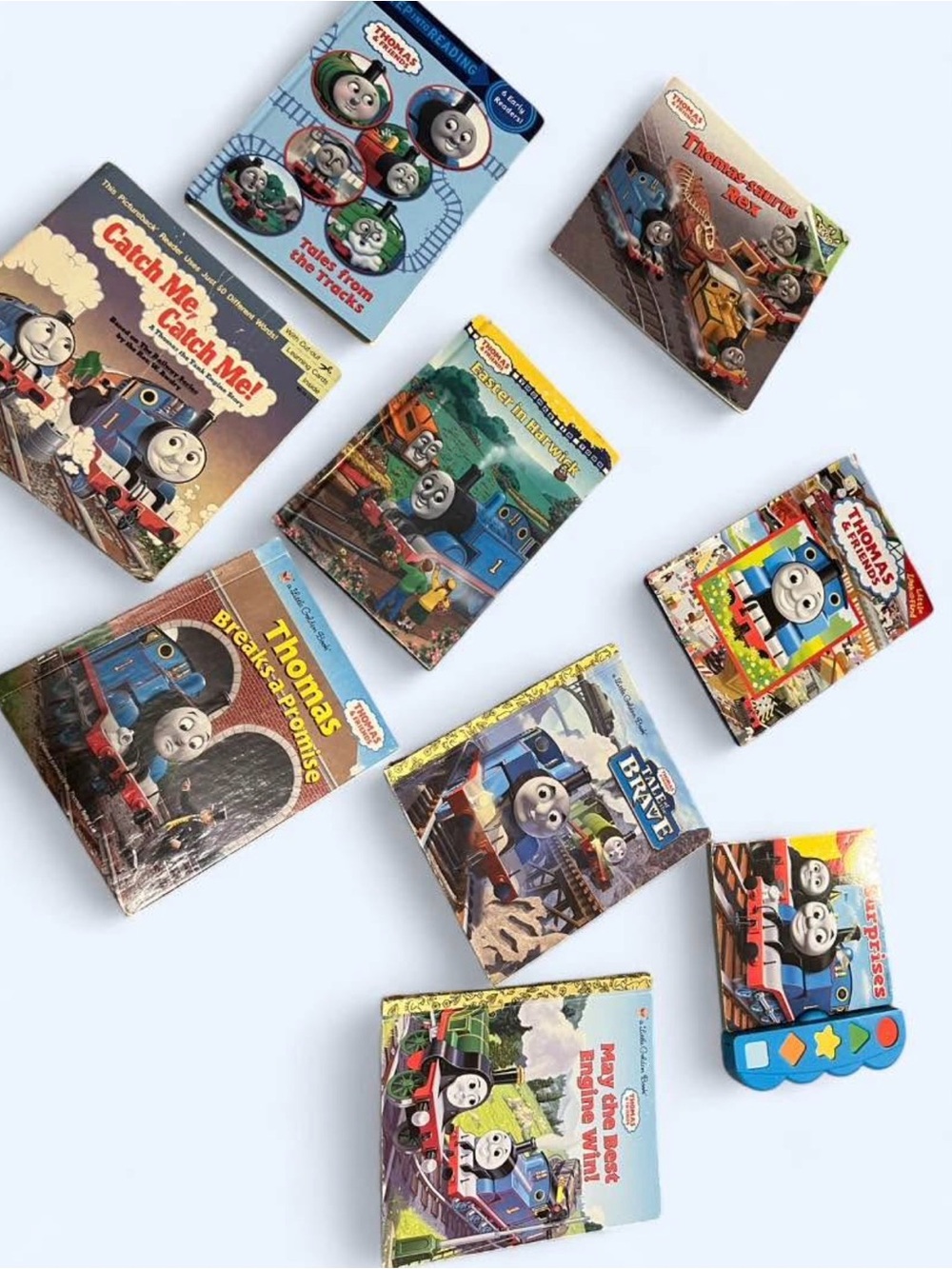 Thomas & Friends Board Book Bundle - Blue, Red, Yellow